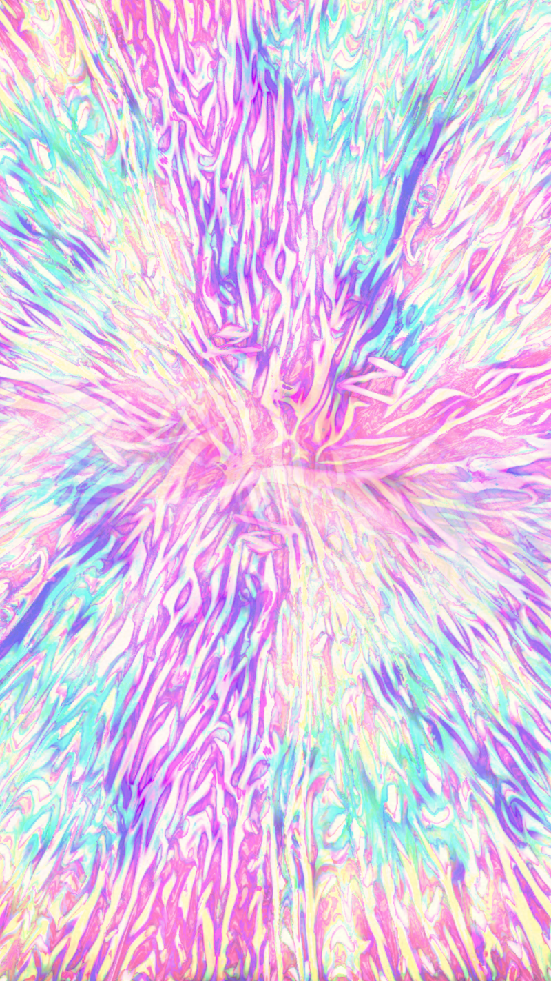 Colorful tie-dye pattern in pink, blue, and purple